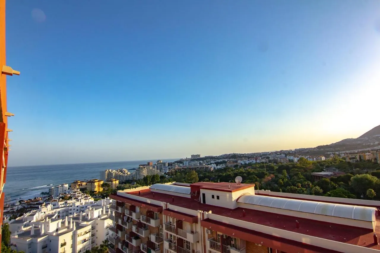 Benalmadena Estudio Jjupiter 250 M Del Mar Con Vistas Al Mar Piscinas